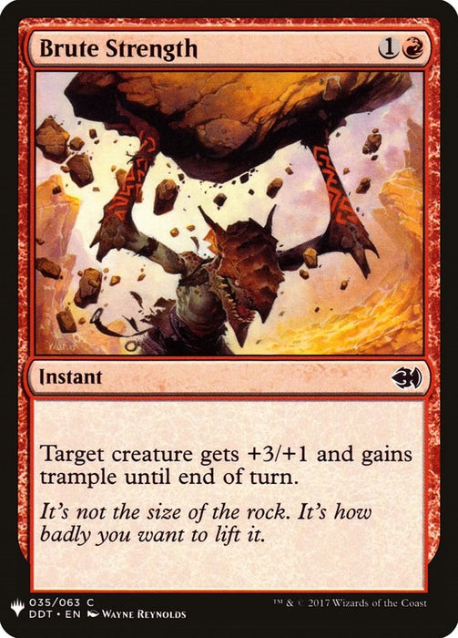 Brute Strength [LIST - 35]