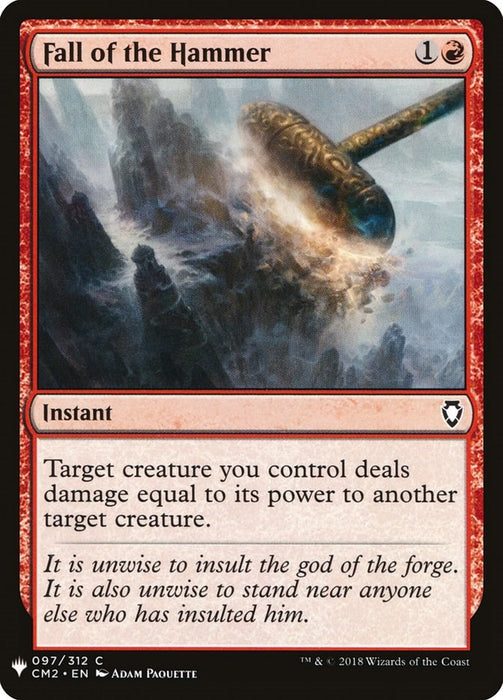 Fall of the Hammer [LIST - 97]