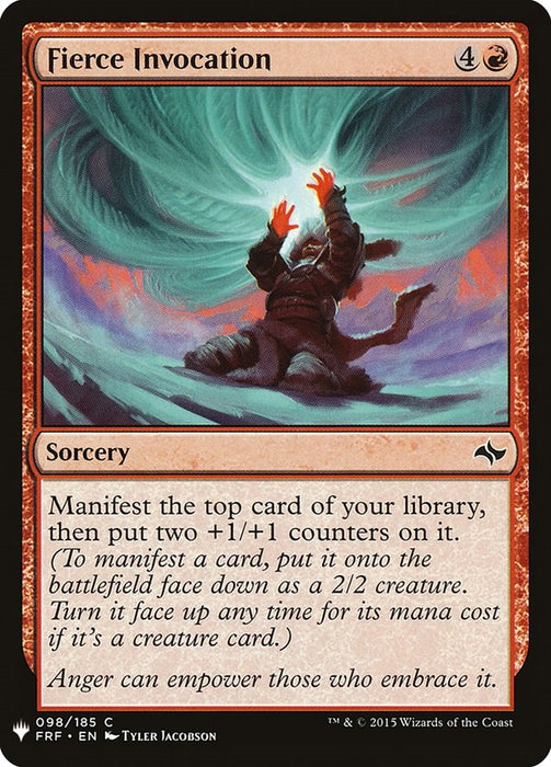 Fierce Invocation [LIST - 98]