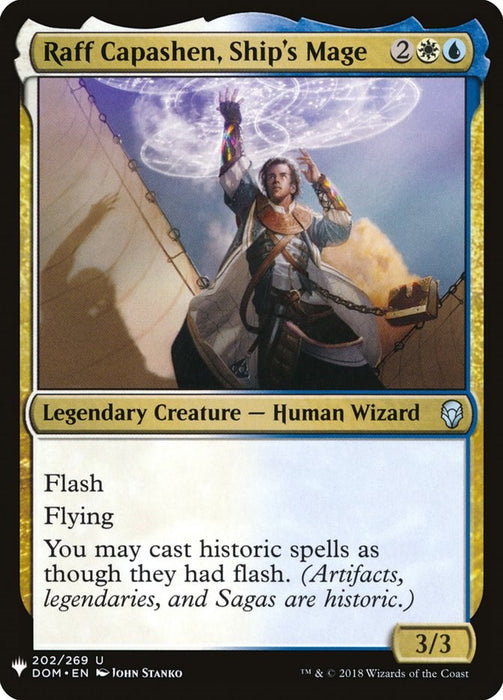 Raff Capashen, Ship's Mage [LIST - 202]