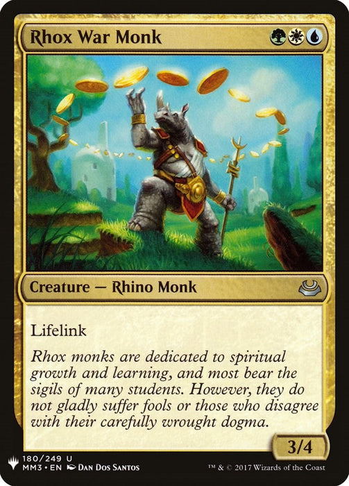 Rhox War Monk [LIST - 180]