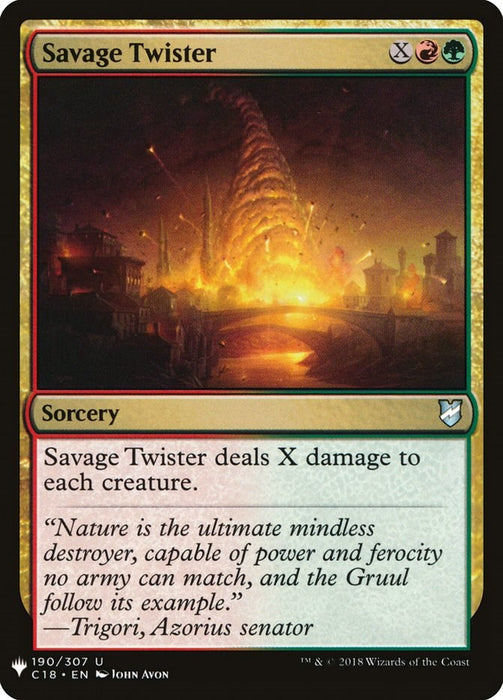 Savage Twister [LIST - 190]
