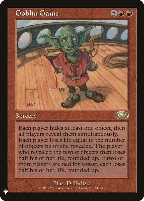 Goblin Game [LIST - 61]