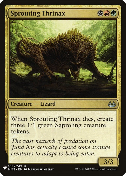 Sprouting Thrinax [LIST - 189]