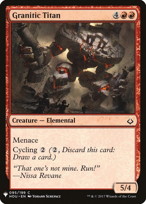 Granitic Titan [LIST - 95]