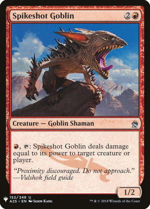 Spikeshot Goblin [LIST - 152]