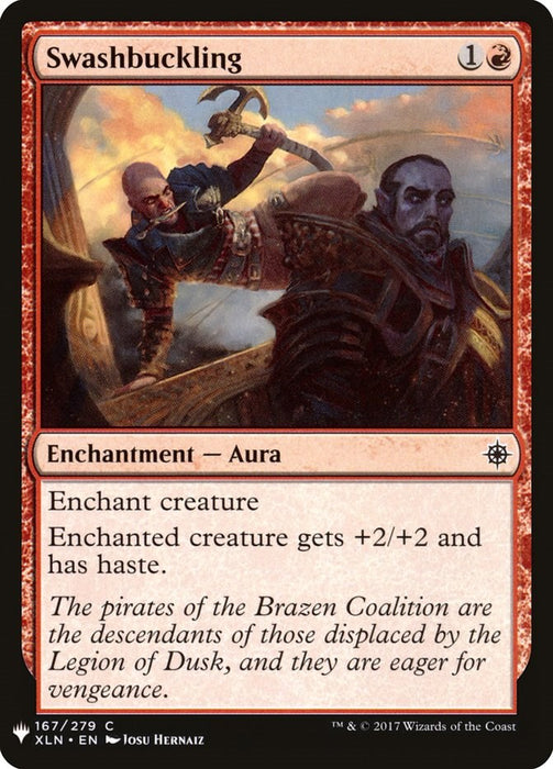 Swashbuckling [LIST - 167]