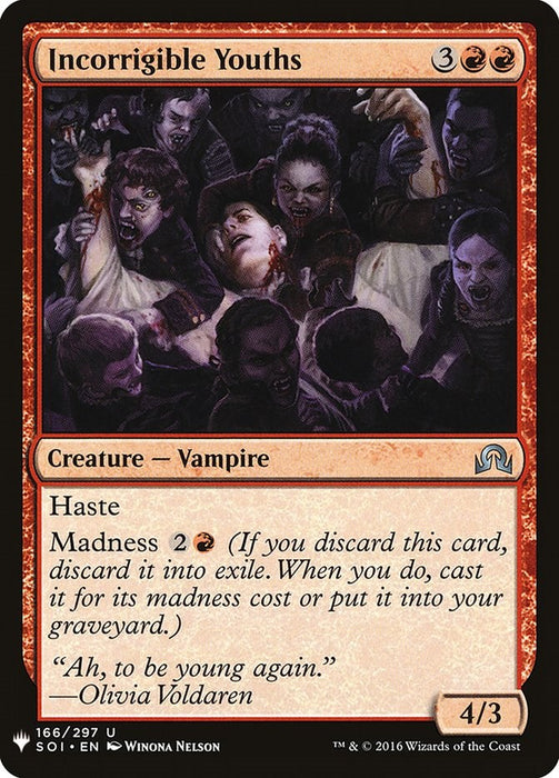 Incorrigible Youths [LIST - 166]