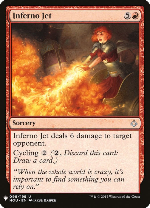 Inferno Jet [LIST - 99]