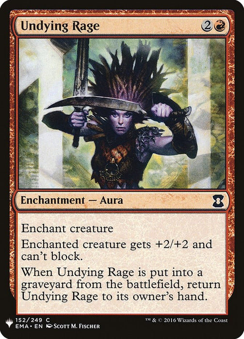 Undying Rage [LIST - 152]