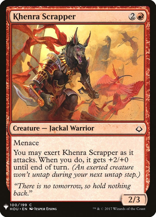Khenra Scrapper [LIST - 100]