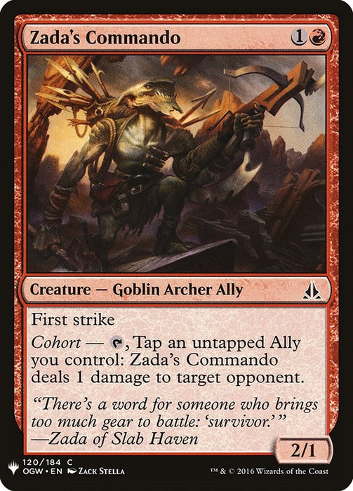 Zada's Commando [LIST - 120]