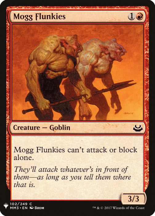 Mogg Flunkies [LIST - 102]