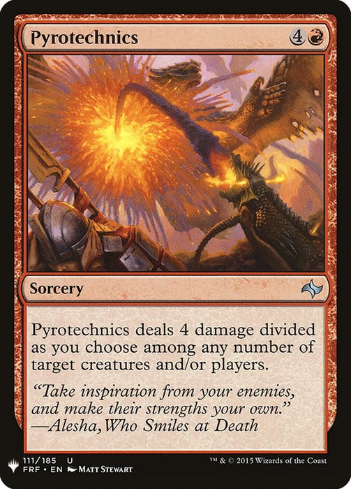 Pyrotechnics [LIST - 111]