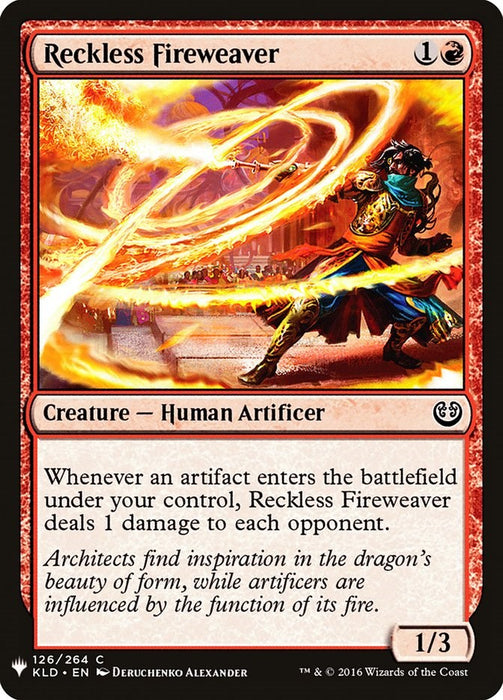 Reckless Fireweaver [LIST - 126]