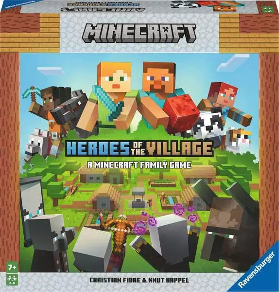 Minecraft Heroes of The Village Board Game [New]