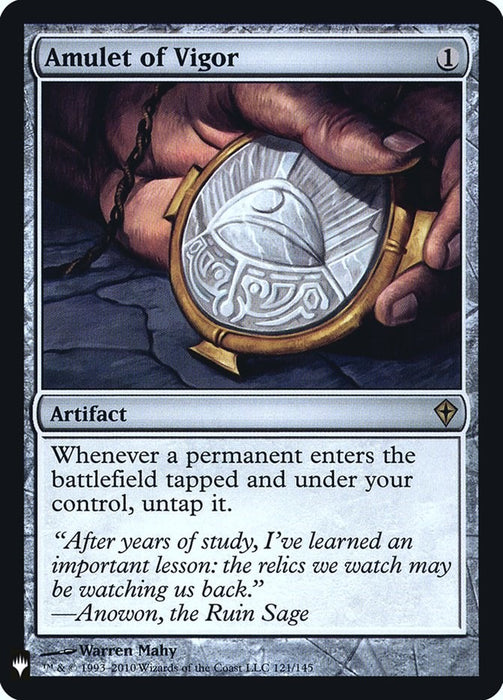 Amulet of Vigor [LIST - 121]