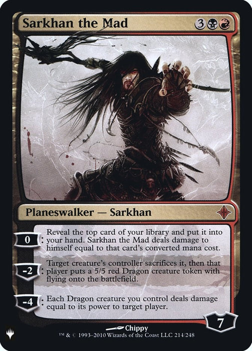 Sarkhan the Mad [LIST - 214]