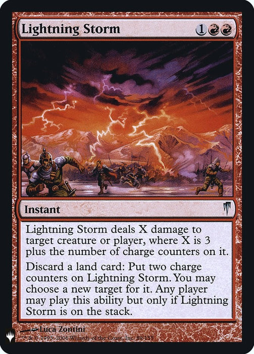 Lightning Storm [LIST - 89]