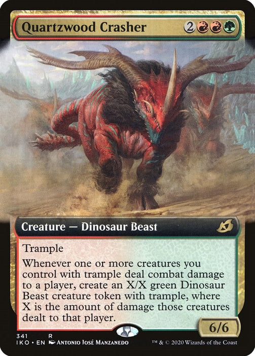 Quartzwood Crasher (Extended Art) [IKO - 341]