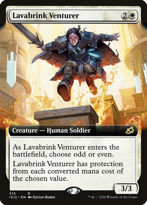 Lavabrink Venturer (Extended Art) [IKO - 315]
