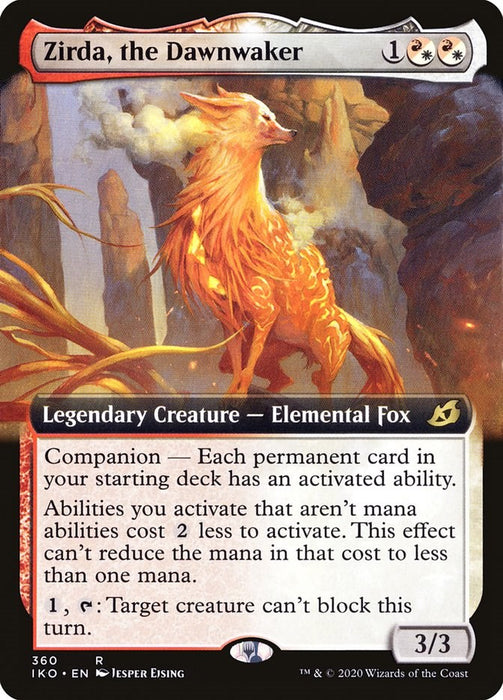 Zirda, the Dawnwaker (Extended Art) [IKO - 360]