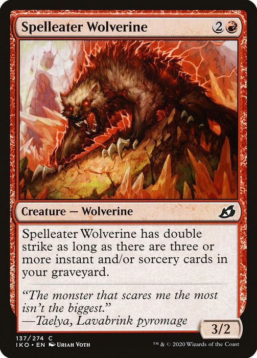 Spelleater Wolverine [IKO - 137]