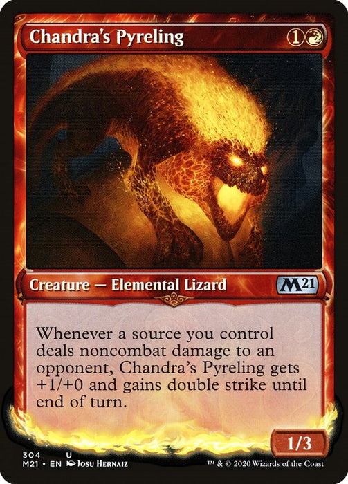 Chandra's Pyreling (Showcase) [M21 - 304]