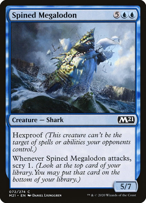 Spined Megalodon [M21 - 72]