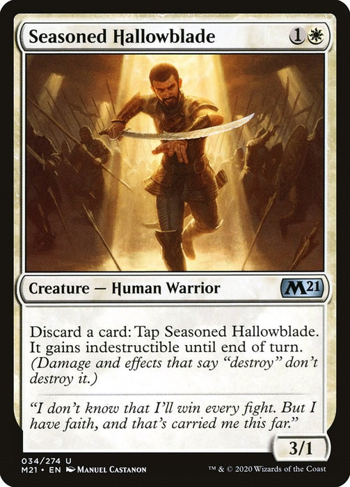 Seasoned Hallowblade [M21 - 34]