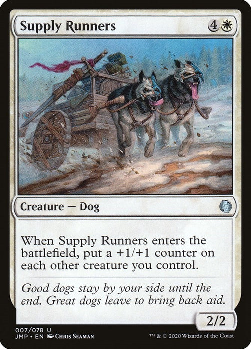 Supply Runners [JMP - 7]
