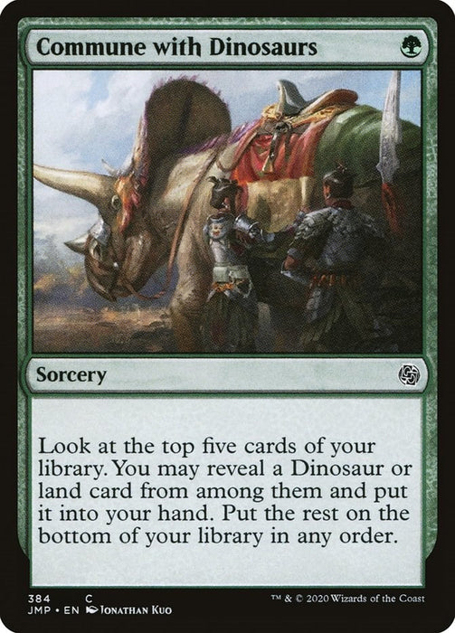 Commune with Dinosaurs [JMP - 384]