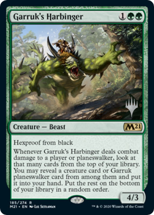 Garruk's Harbinger [PPM21 - 185]