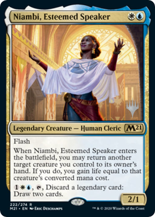Niambi, Esteemed Speaker [PPM21 - 222]