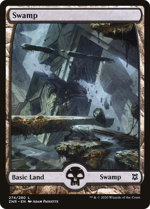 Swamp (274) - Full Art [ZNR - 274]