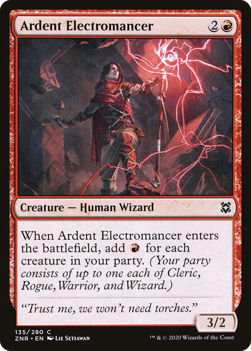Ardent Electromancer [ZNR - 135]
