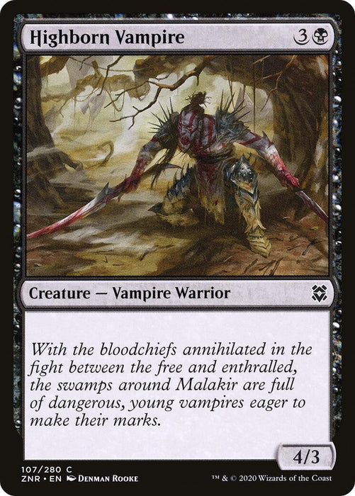 Highborn Vampire [ZNR - 107]