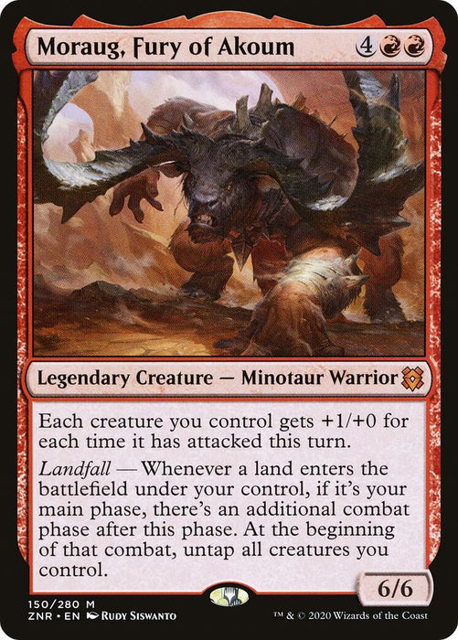 Moraug, Fury of Akoum [ZNR - 150]