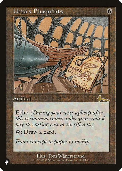 Urza's Blueprints [LIST - 137/143]