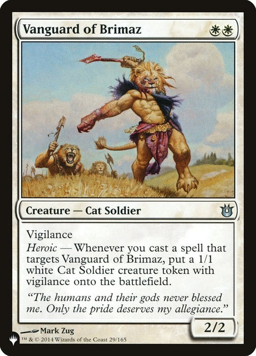 Vanguard of Brimaz [LIST - 29/165]