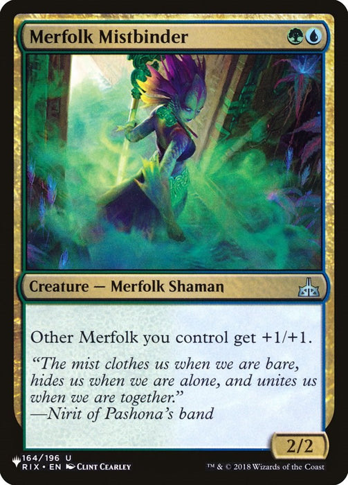 Merfolk Mistbinder [LIST - 164]