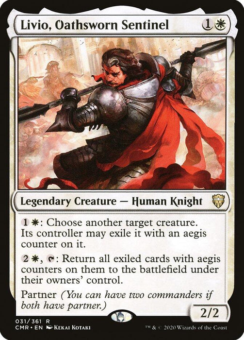 Livio, Oathsworn Sentinel [CMR - 31]