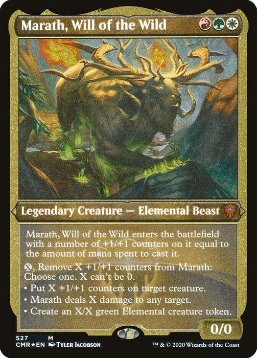 Marath, Will of the Wild (Foil Etched) [CMR - 527]