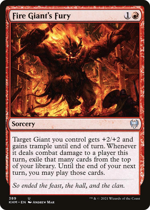 Fire Giant's Fury [KHM - 389]