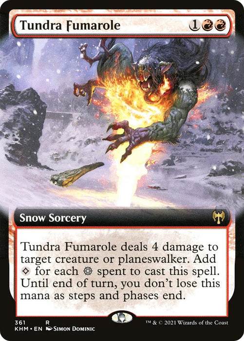 Tundra Fumarole (Extended Art) [KHM - 361]