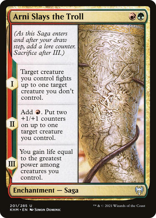 Arni Slays the Troll [KHM - 201]