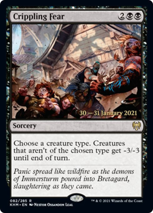 Crippling Fear [PRE - 82]