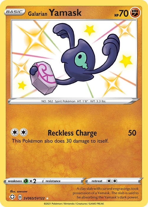 Galarian Yamask [SHFSV - SV065/SV122]