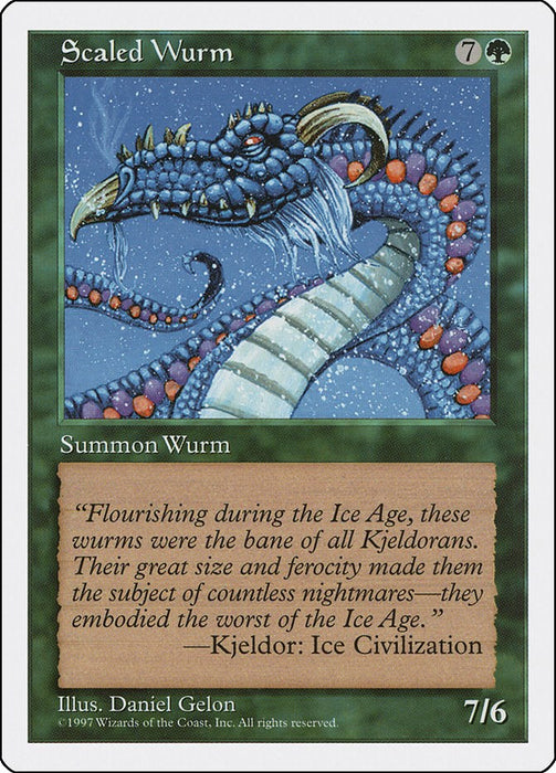 Scaled Wurm [5ED - N/A]