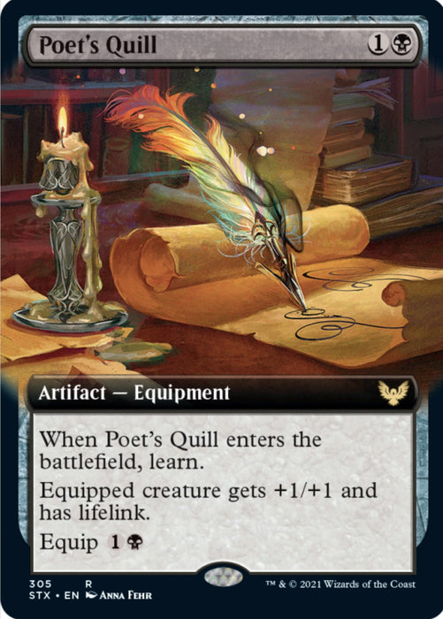 Poet's Quill (Extended Art) [STX - 305]